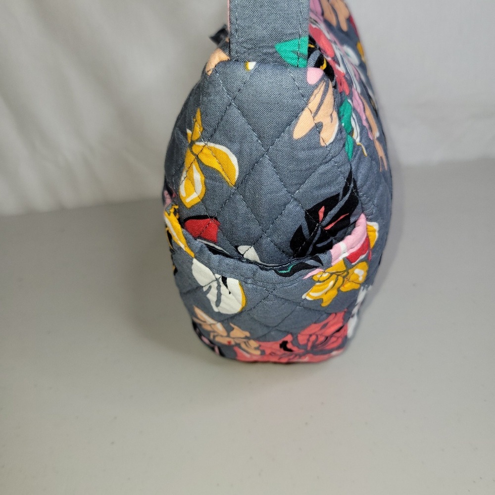 Vera Bradley Quilted Tropical Floral Shoulder Bag - Picture 5 of 6